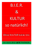 B.I.E.R. und Kultur - so natürlich!